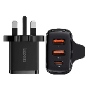 BASEUS MOBILE PHONE CHARGER BLACK