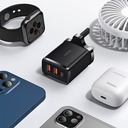 BASEUS MOBILE PHONE CHARGER BLACK