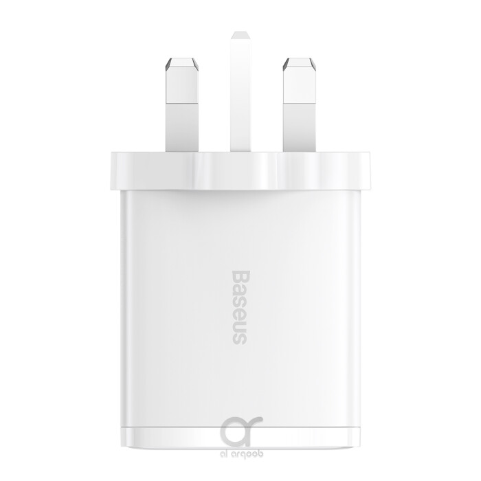 BASEUS MOBILE PHONE CHARGER WHITE