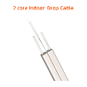 Sopto - Indoor Cabling Bow-Type Drop Cable , Non-metal strength member KFRP; LSZH jacket; Non Self-Supporting G.657.A1 Duplex