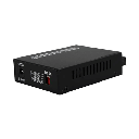 Sopto - Media Converter 1 Fiber Port 1 UTP Port 10/100/1000M 1310nm MM 2km 1×9 SC Interface Commercial Temperature External Power Supply 220V AC