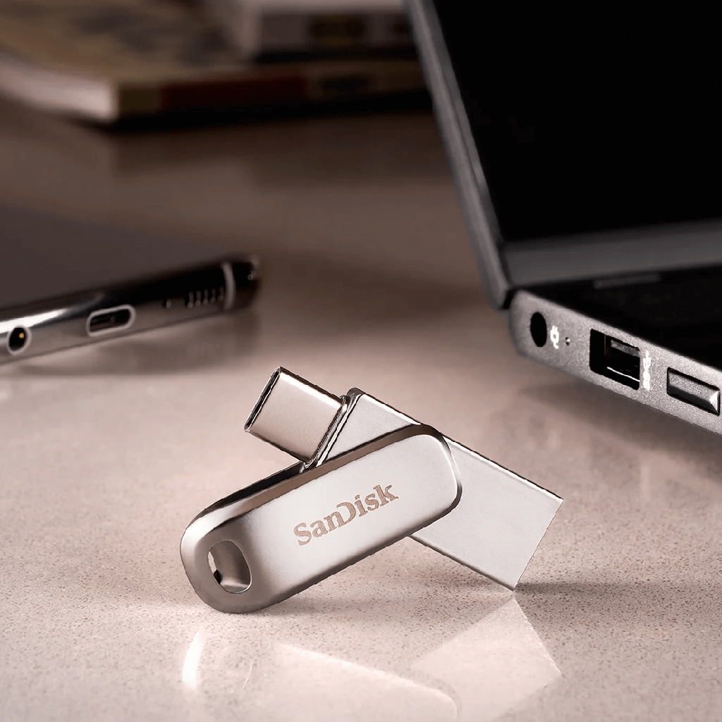SanDisk Ultra Dual Drive Luxe USB Type-C Flash Drive 64GB