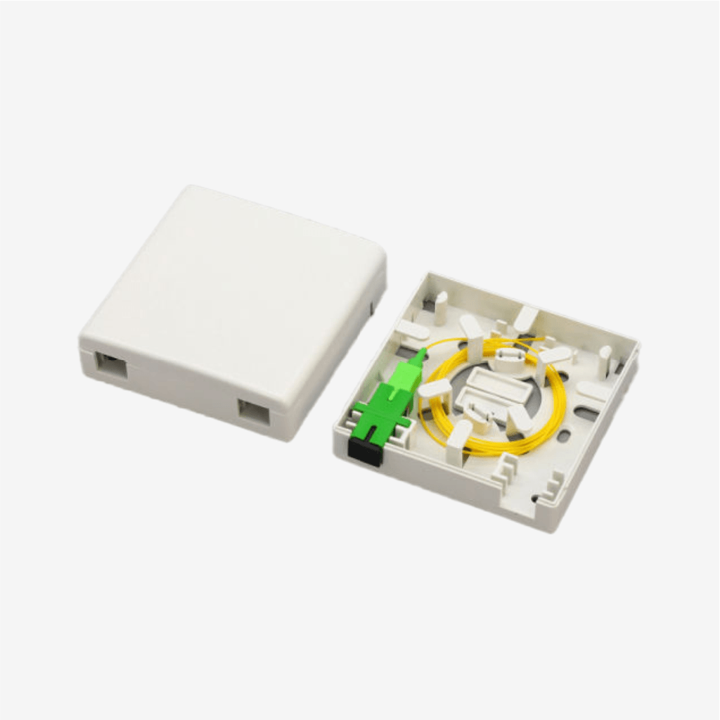 [Faceplate Fiber] 1 Port Fiber Faceplate