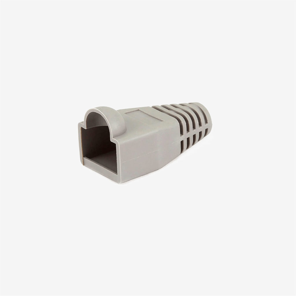 [121175 (2)] Equip RJ45 boot only (Grey)