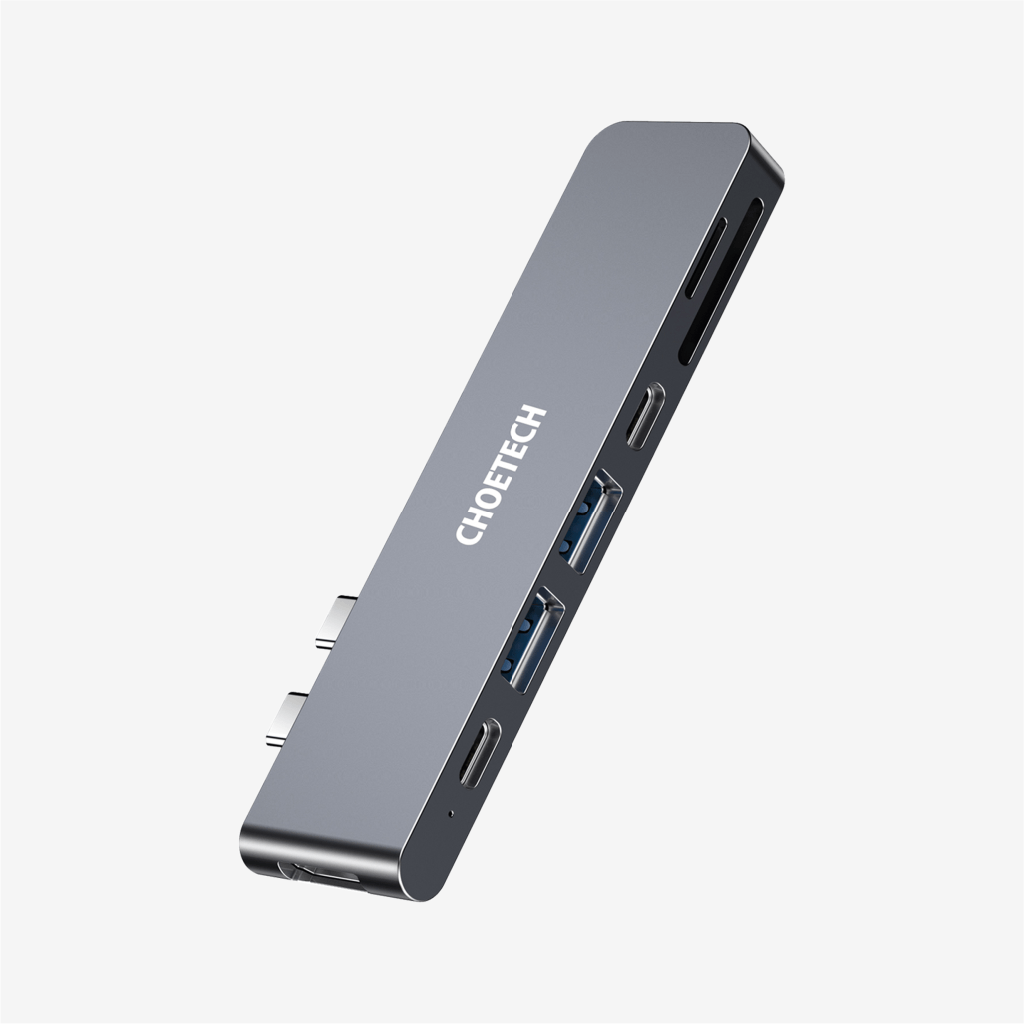 [HUB-M14] Choetech 7-in-1 Multifunctional USB Type C HUB for Apple MacBook
