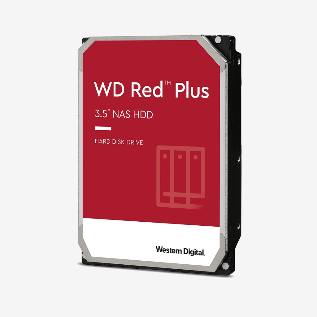 WD Red Plus 3.5" SATA III NAS Hard Drive (HDD) (old)