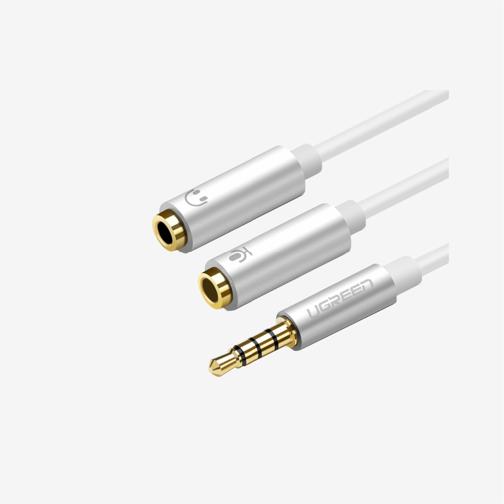 [10789] Ugreen 3.5mm Male to Dual 3.5mm Female Headset Mic Audio Splitter