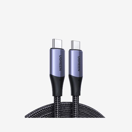Ugreen USB-C Gen2 5A Braided Cable/100W/10Gbps/1m