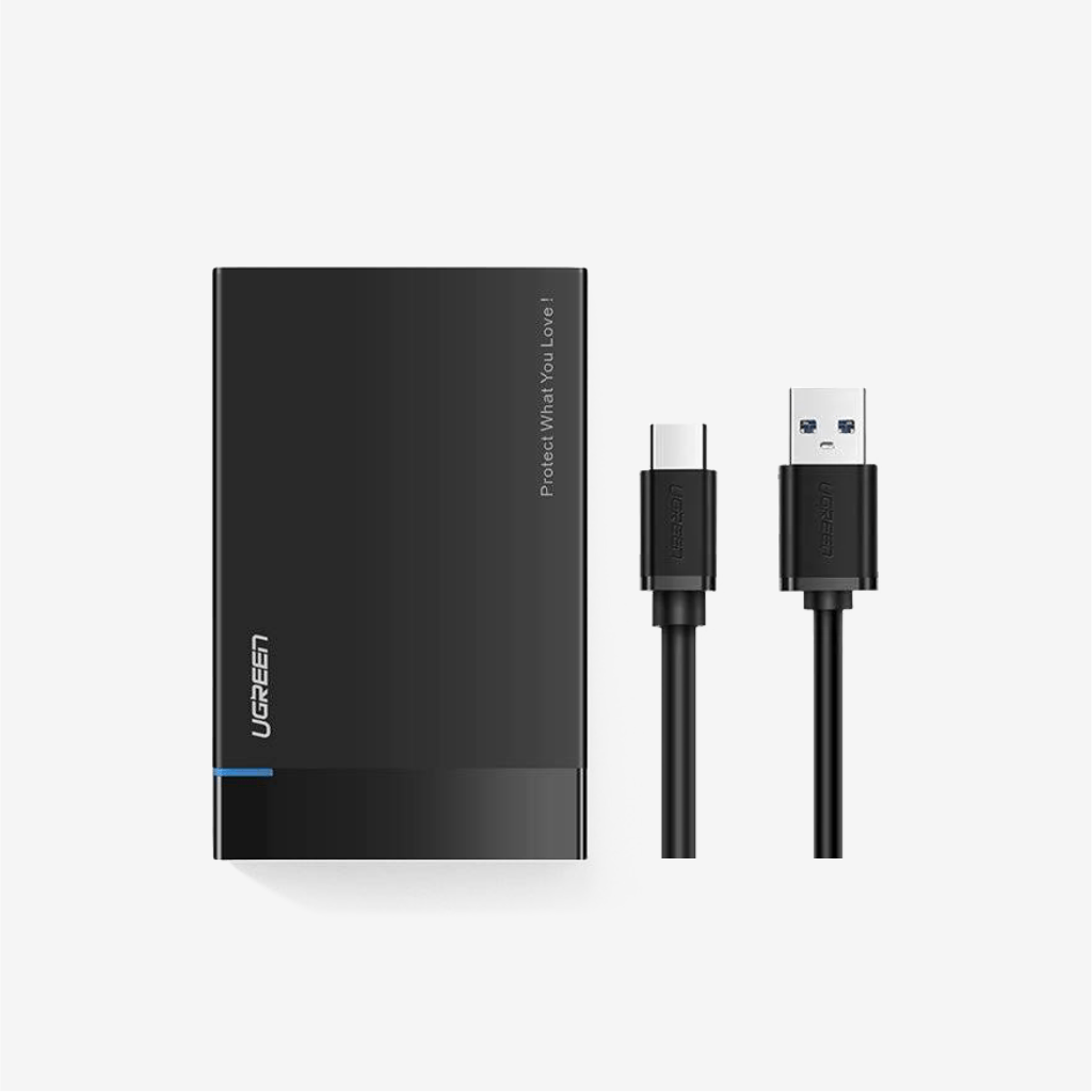 [50743] Ugreen USB Type-C 2.5'' SATA Hard Drive Enclosure