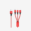 Unitek 3-in-1 Multi Charging Cable 1.2M (USB-A to USB-C/MicroUSB/Lightning)