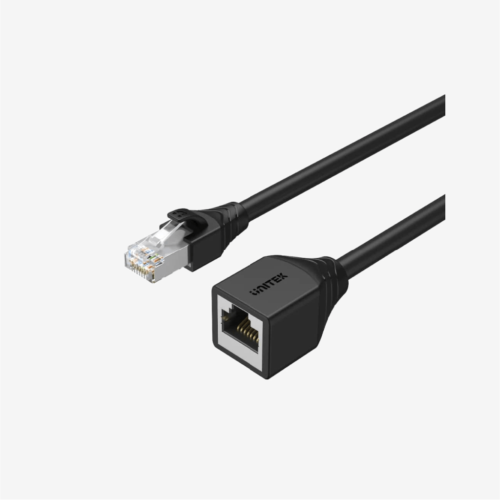 Unitek Cat 6 RJ45 Ethernet Extension Female to Male Cable 1M