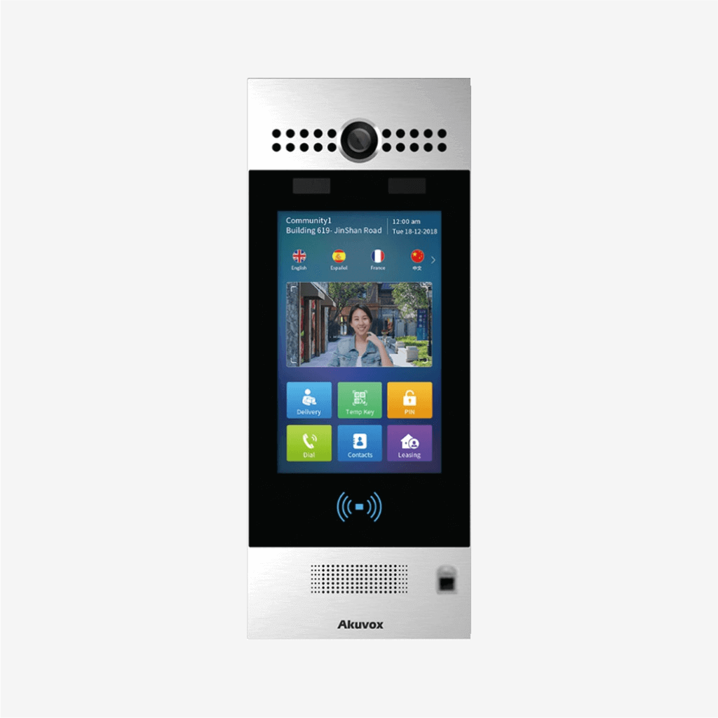 Akuvox - SIP video doorphone 7” touch screen