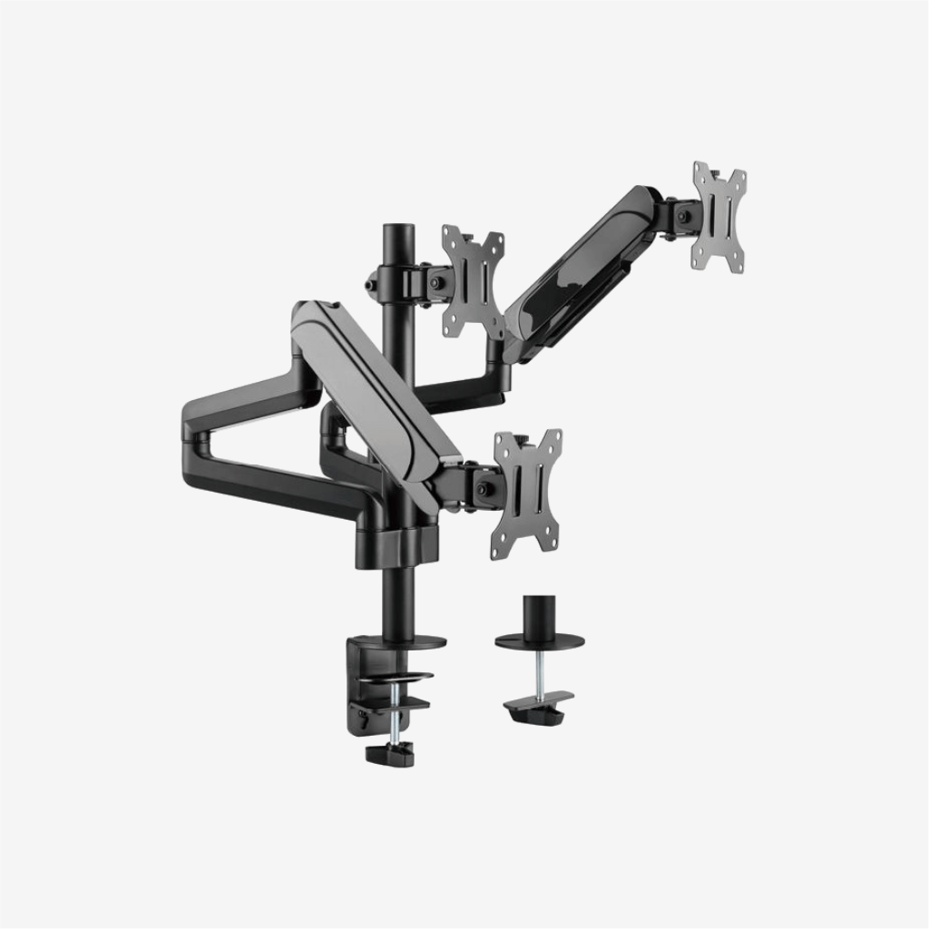 Equip - 17"-27"  TRIPLE MONITOR DESK MOUNT BRACKET