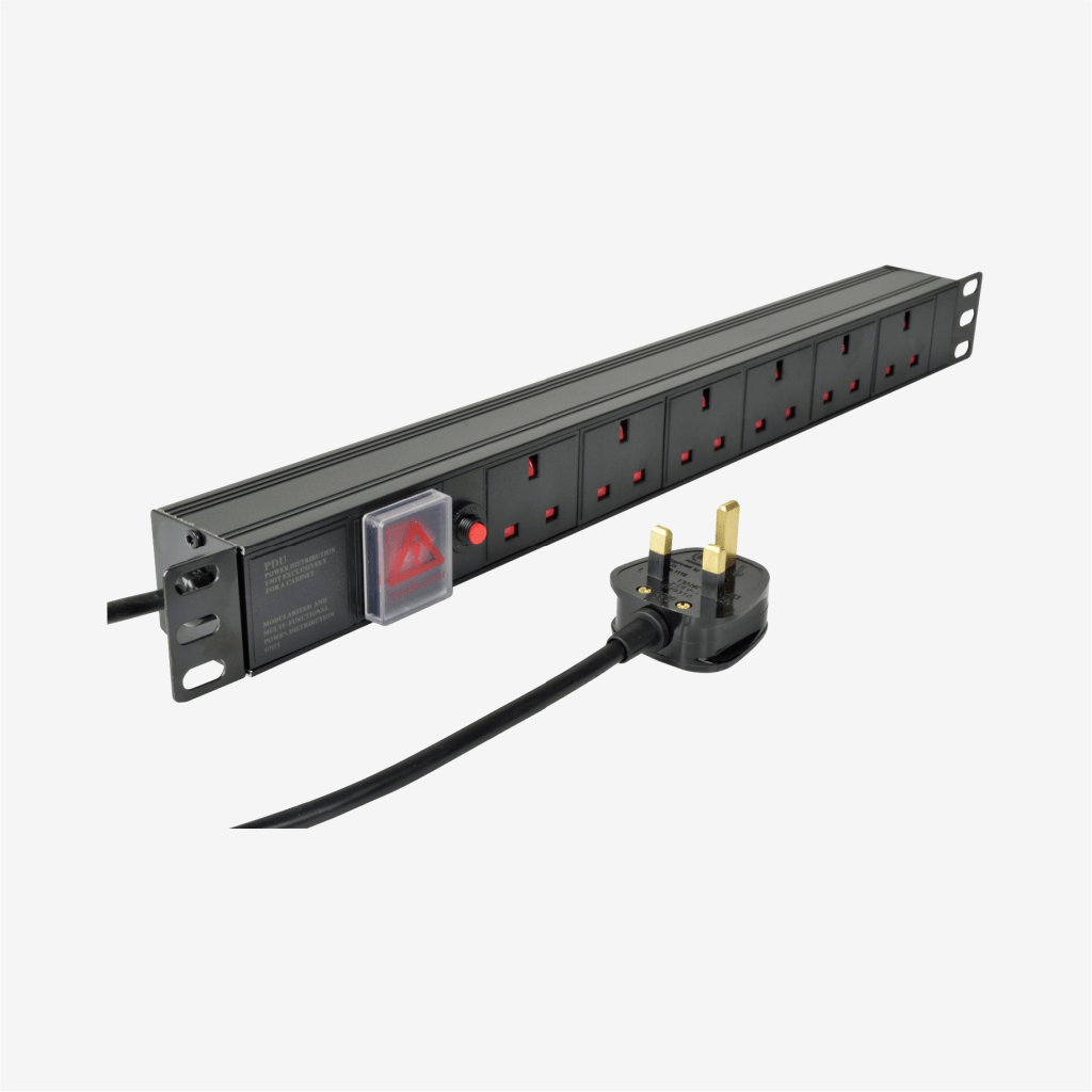 Power Distribution Unit (PDU) 6 Outlet UK Type