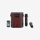 Vinnfier Bluetooth Portable Karaoke Speaker with 2 Wireless Microphones