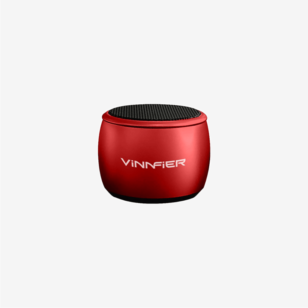 [ATOM MINI DUO-RED] Vinnfier 3W Bluetooth Mini Portable Wireless Speaker Red