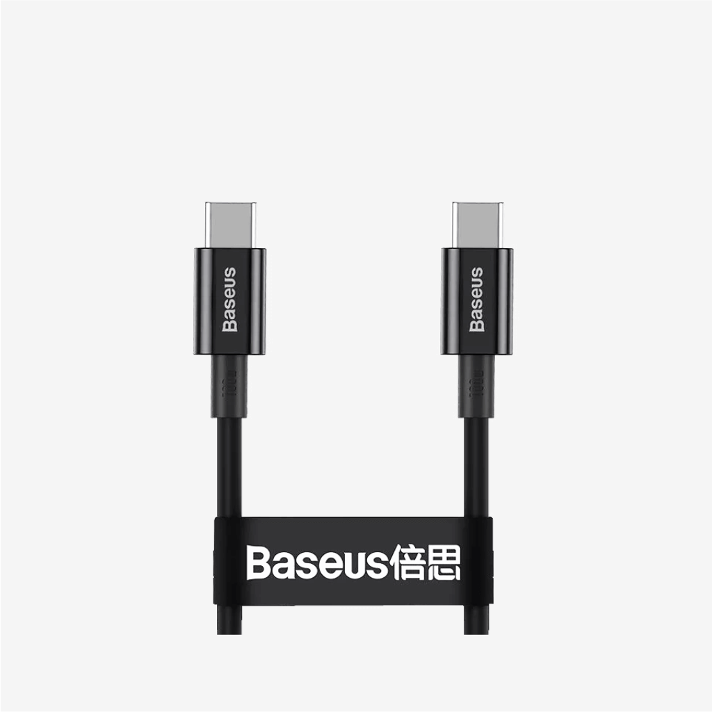 [CATYS-B01] Baseus 100W USB-C Type-C Fast Charging Data Cable 2m