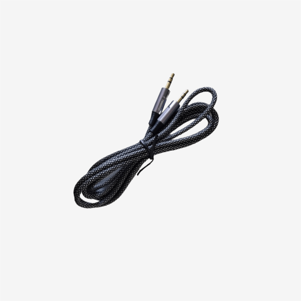 [T-E11] Tranyoo 3.5mm AUX Male to Male Audio Braided Cable 1.5m
