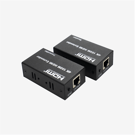 4K 100M HDMI Extender Over Ethernet Cat5e/Cat6