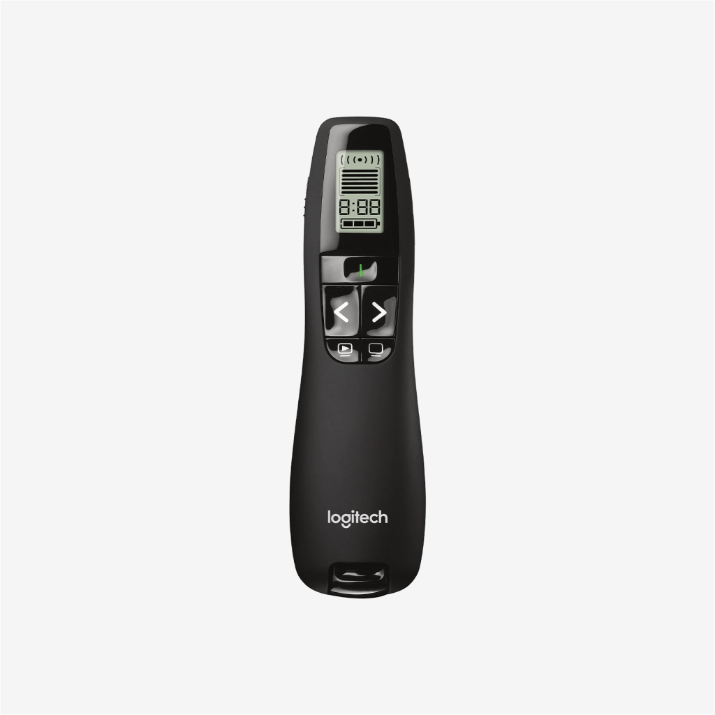 Logitech R800 Professional Wireless Presenter Remote with LCD Display