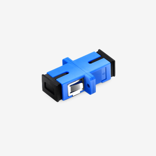 Sopto - Adapter Simplex SC/SC Female to Female UPC SM Plastic shell with Ears with Spring strip