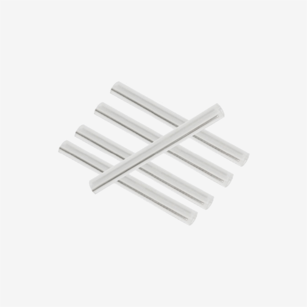 Sopto - Heat-shrink tube for optical fiber fusion protection , 60mm Steel φ1.2mm 1.3mm inner diameter（whole sealing）