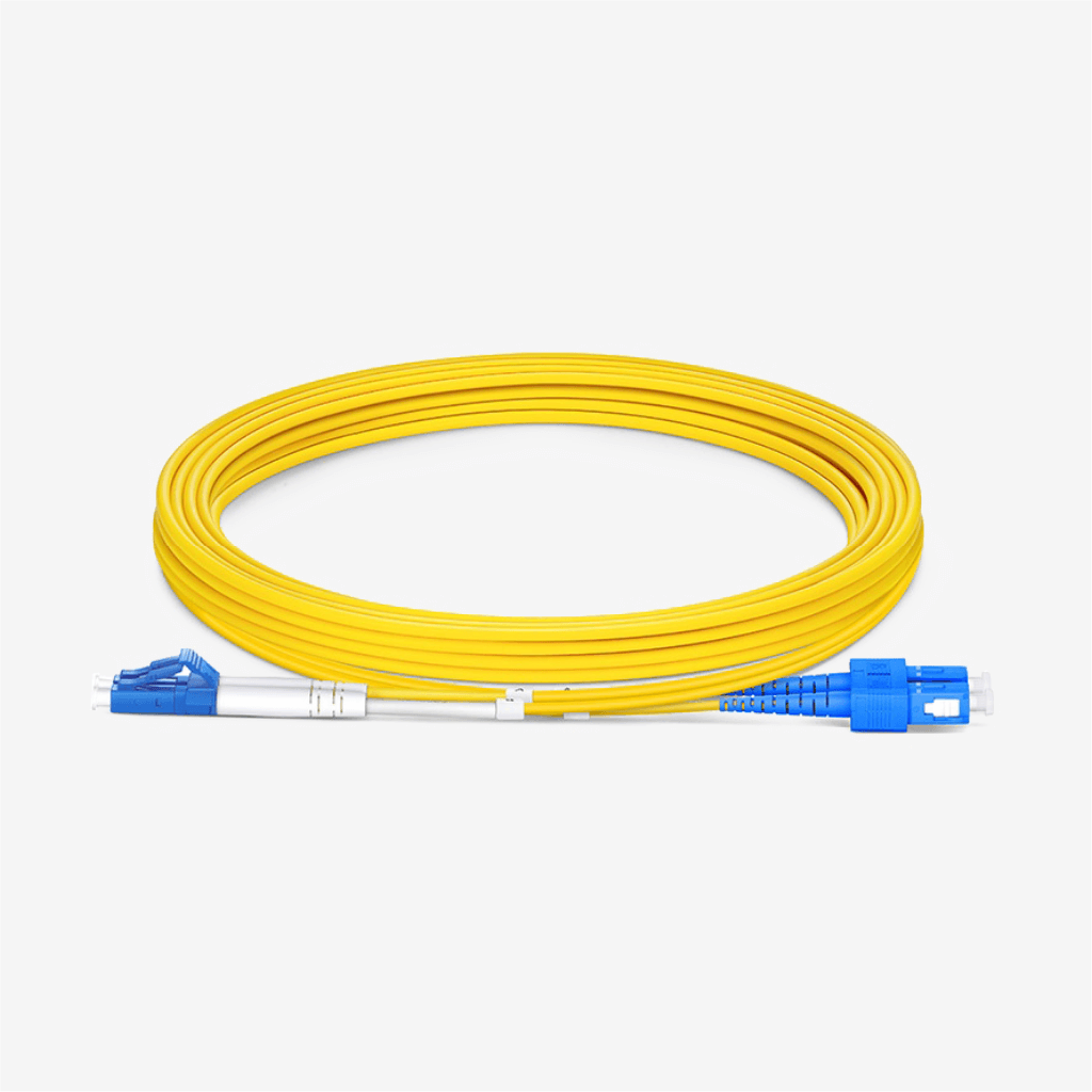 Sopto - Patch Cord Duplex 2× LC/UPC 2× SC/UPC G.652D 2.0mm 5M length PVC