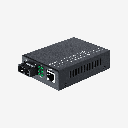 Sopto - Media Converter 1 Fiber Port 1 UTP Port 10/100/1000M 1310nm MM 2km 1×9 SC Interface Commercial Temperature External Power Supply 220V AC