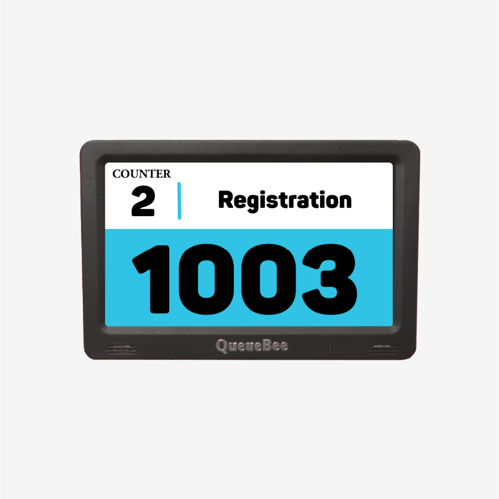Queuebee QB-CD10 10" Counter Display