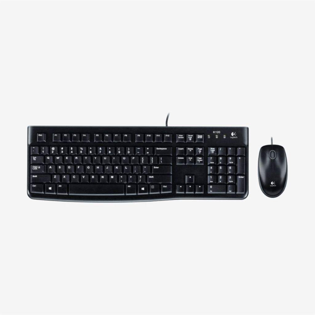[MK120] Logitech MK120 USB Wired Keyboard and Mouse