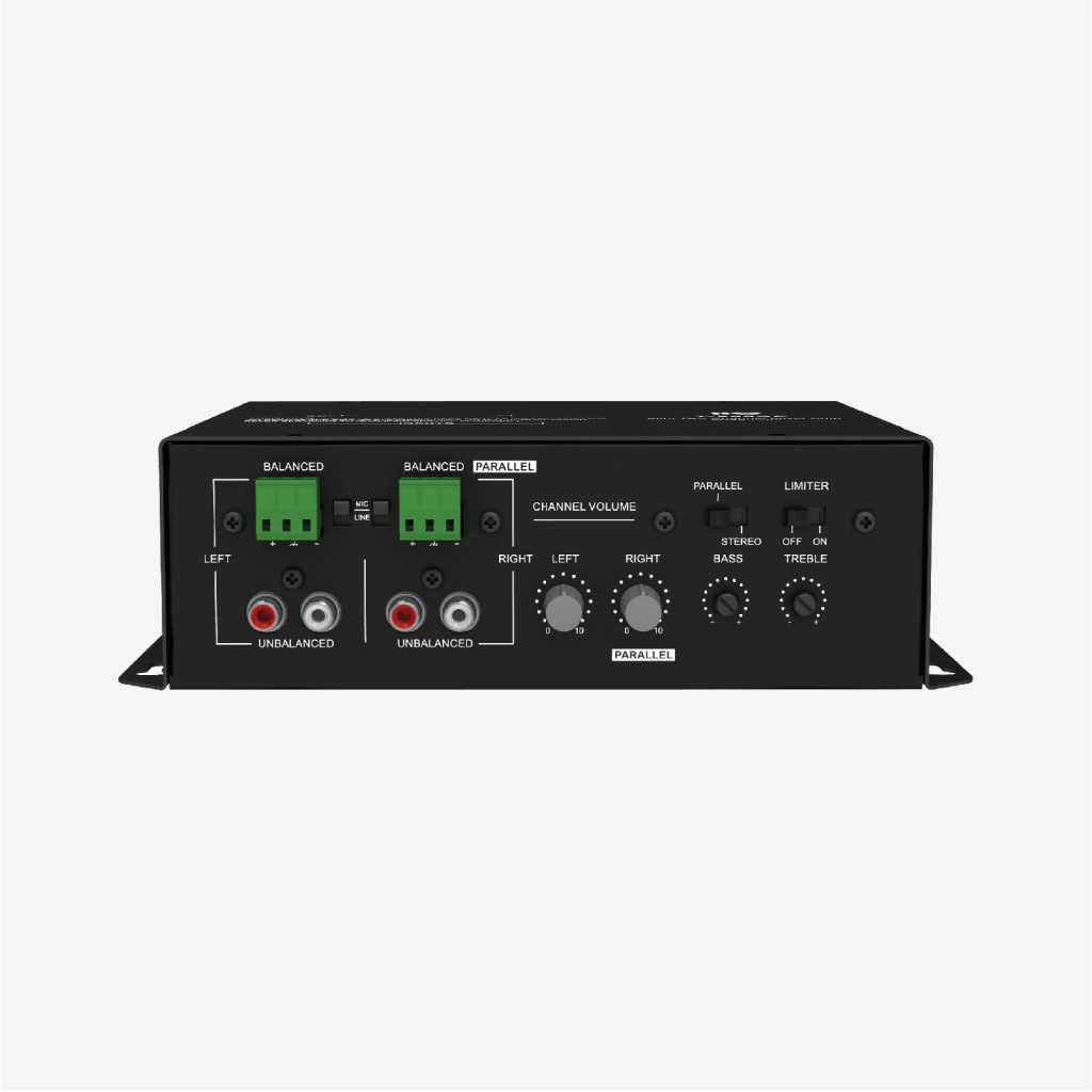 Itc - 2 x 60W Mini Stereo Class-D Amplifier (Balanced inputs + Can be Bridged) - T-260AP