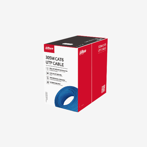 Dahua 305M Cat6 Full Copper UTP Cable Roll
