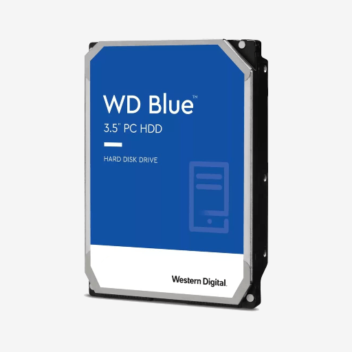 WD Blue SATA 3.5" Hard Drive (HDD) 2TB