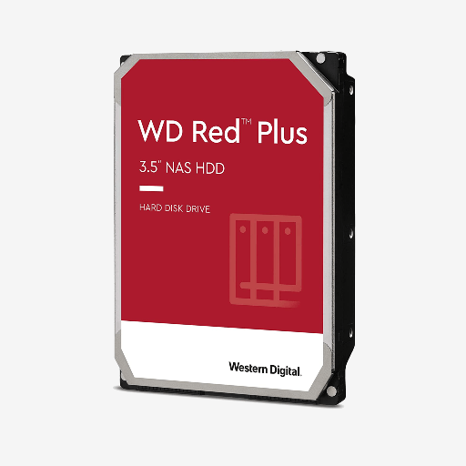WD Red Plus 3.5" SATA III NAS Hard Drive (HDD) (old)