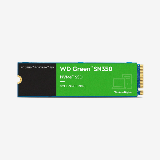 WD Green SN350 2TB NVMe PCIE GEN 3 SSD Read 3200MB/s 